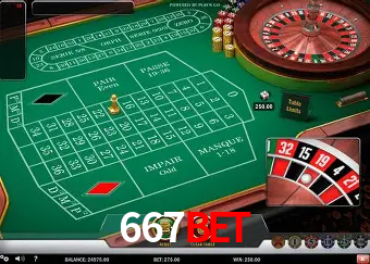 Roulette Table 667bet